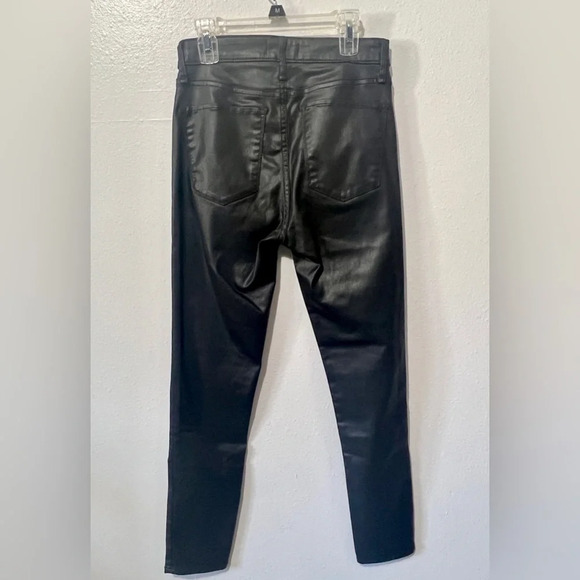 Abercrombie & Fitch Vegan Leather Skinny Pants -2R/26 - Picture 4 of 11